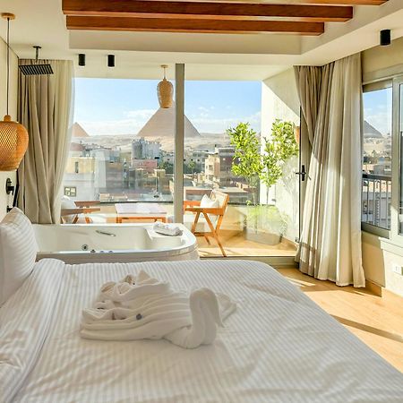Galaxy Pyramids View Inn Kafret el-Gabal Εξωτερικό φωτογραφία