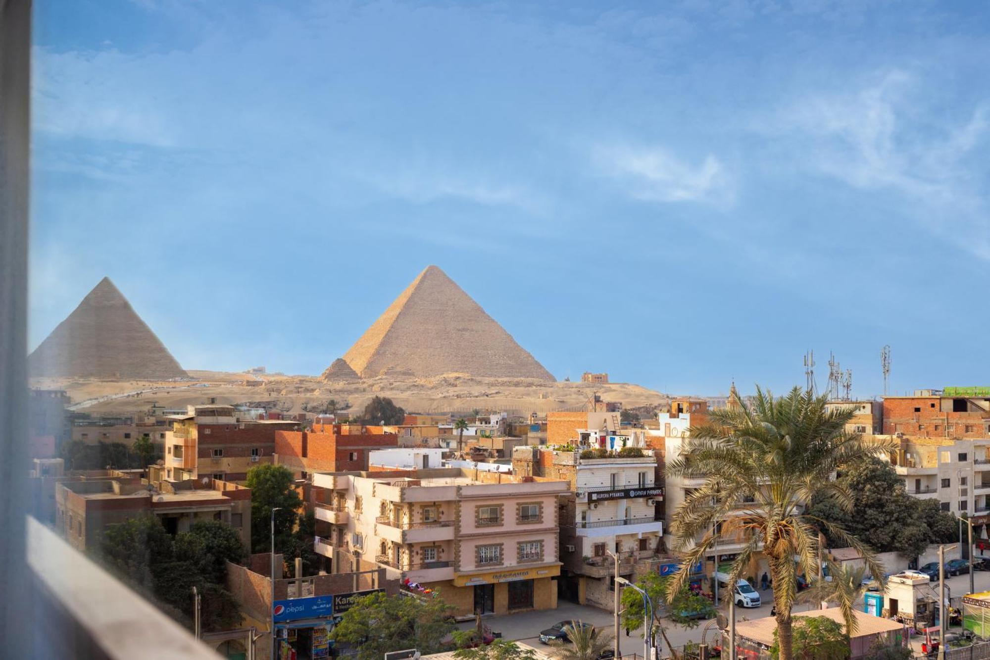 Galaxy Pyramids View Inn Kafret el-Gabal Εξωτερικό φωτογραφία