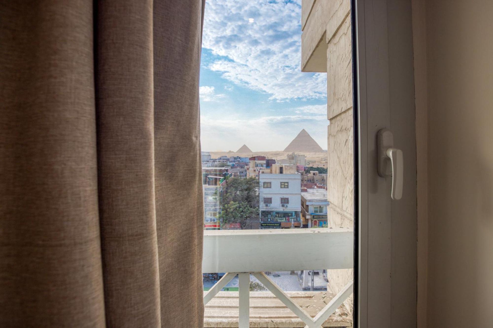 Galaxy Pyramids View Inn Kafret el-Gabal Εξωτερικό φωτογραφία