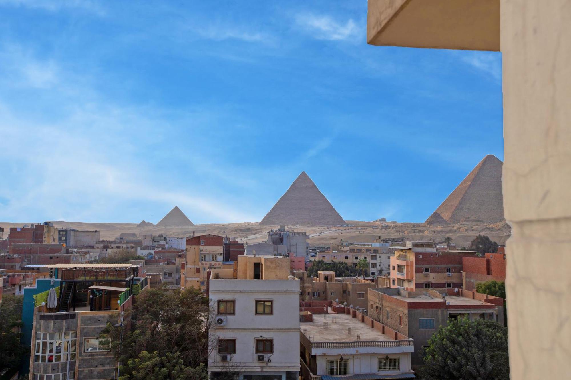 Galaxy Pyramids View Inn Kafret el-Gabal Εξωτερικό φωτογραφία