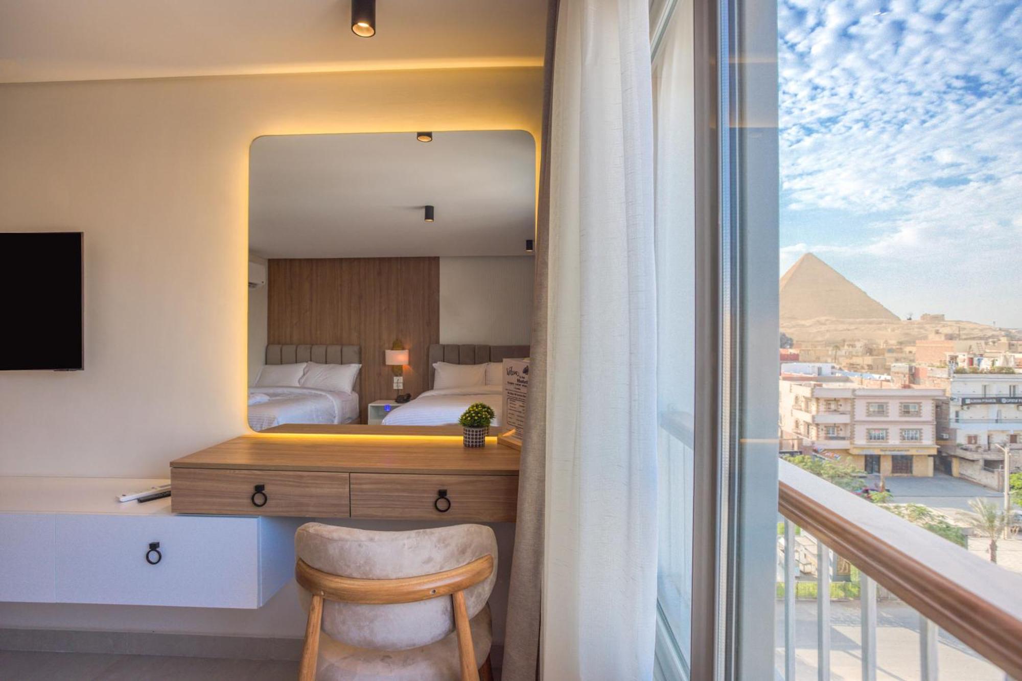 Galaxy Pyramids View Inn Kafret el-Gabal Εξωτερικό φωτογραφία