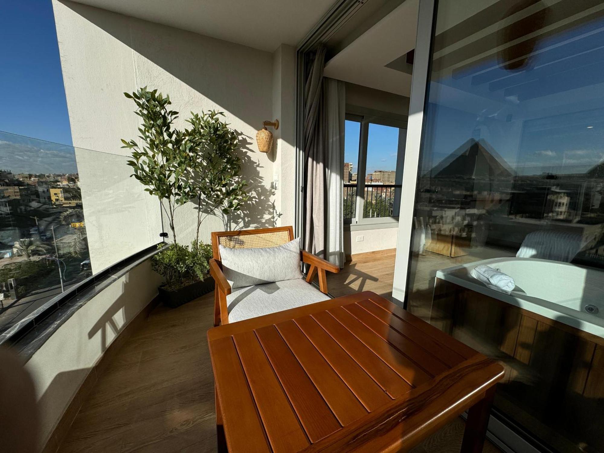 Galaxy Pyramids View Inn Kafret el-Gabal Εξωτερικό φωτογραφία