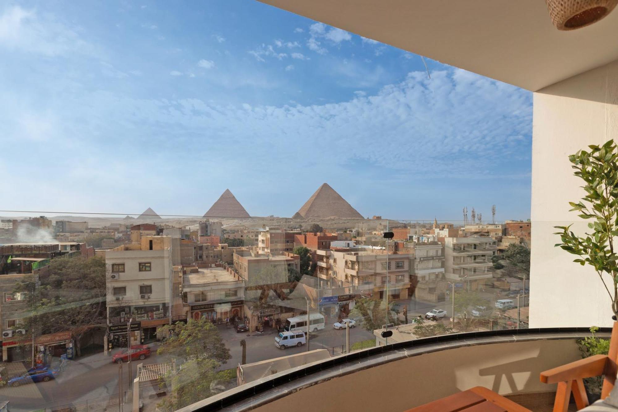 Galaxy Pyramids View Inn Kafret el-Gabal Εξωτερικό φωτογραφία